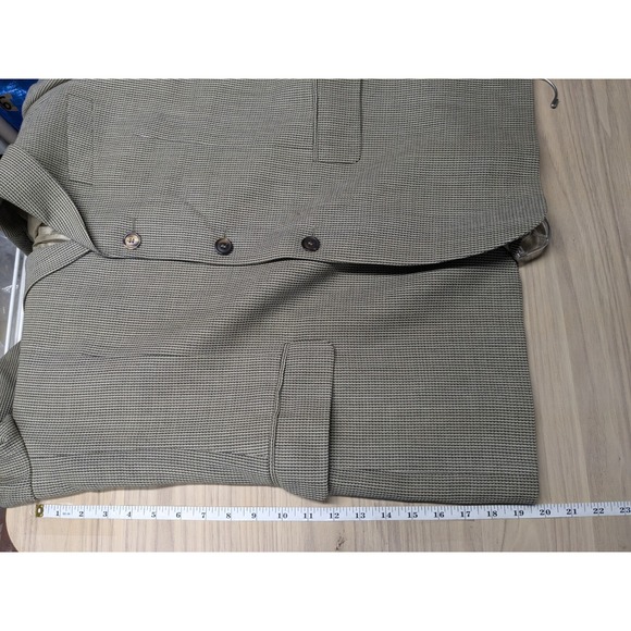 Oak Hall Blazer Lanificio di Pray Wool Italy Sport Coat Nailshead Mens 42R A002 - Picture 11 of 15